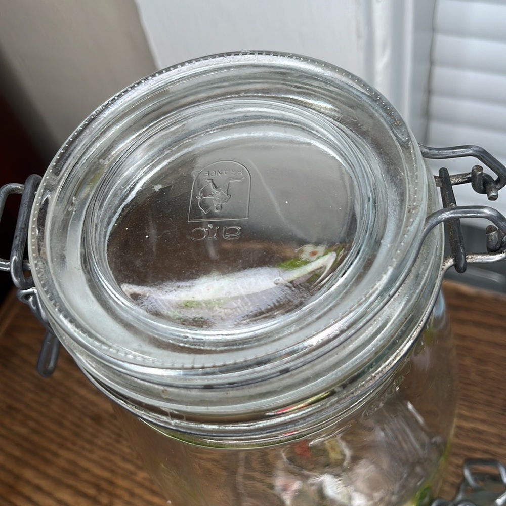 Set of two Vintage Strawberry Canisters - Picture 6 of 11